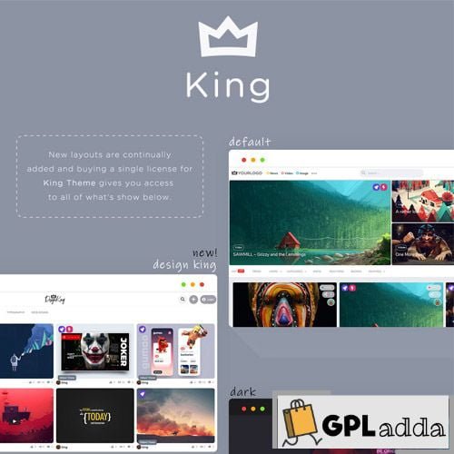 King - WordPress Viral Magazine Theme Latest version