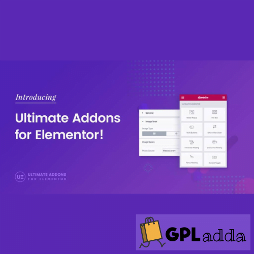 Ultimate Addons for Elementor v1.39.8 - Elementor Addons & Widgets
