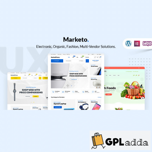 Marketo v5.2.2 - ECommerce & Multivendor Woocommerce Theme