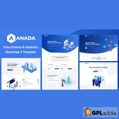 Anada v1.3.6 - Data Science & Analytics WordPress Theme