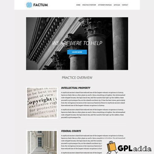 CSSIgniter – Factum WordPress Theme