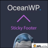 OceanWP – Ocean Sticky Footer WordPress Plugin