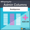 Admin Columns Pro BuddyPress Integration WordPress Plugin