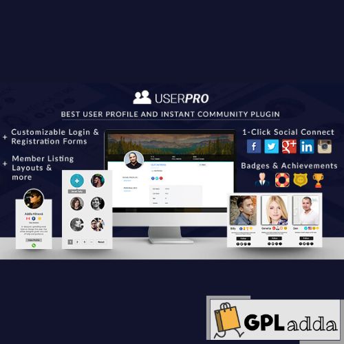 UserPro v5.1.10 - Community and User Profile WordPress Plugin + All Addons