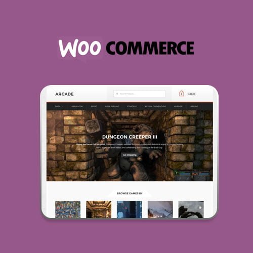 WooCommerce – Arcade Storefront WordPress Theme v2.1.10