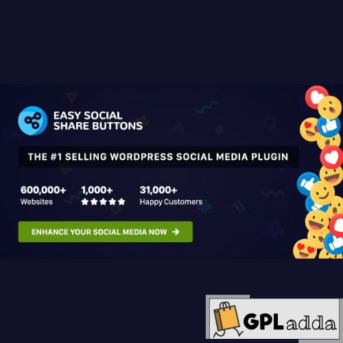 Easy Social Share Buttons for WordPress