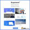 Exponent - Modern Multi-Purpose Business WordPress theme