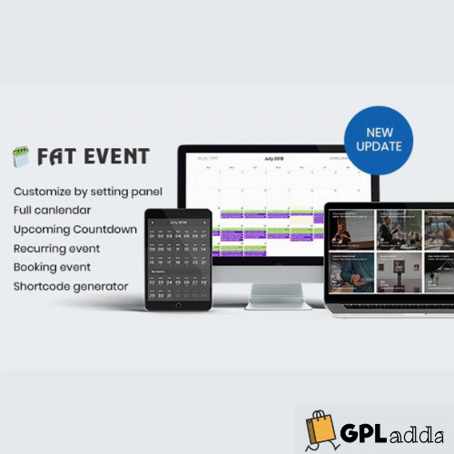 FAT Event - WordPress Event and Calendar Booking