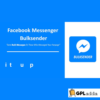 Facebook Messenger Bulksender