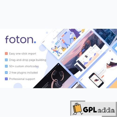 Foton - Software and App Landing Page Wordpress Theme