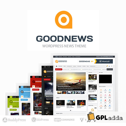 Goodnews – Responsive WordPress NewsMagazine