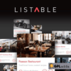 LISTABLE – A Friendly Directory WordPress Theme