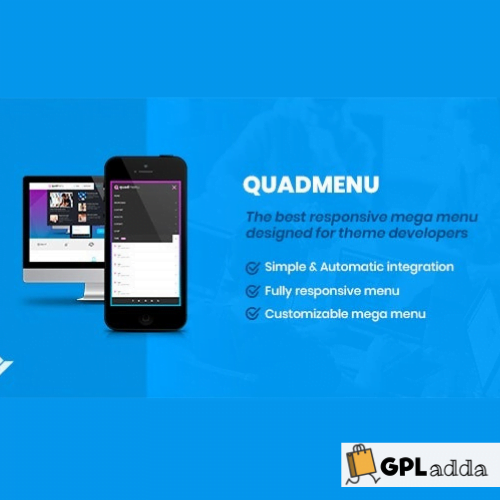 QuadMenu - Themes Developer Mega Menu