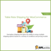 Table Rate Shipping for WooCommerce