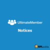 Ultimate Member Notices Addon