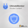 Ultimate Member Private Content Addon