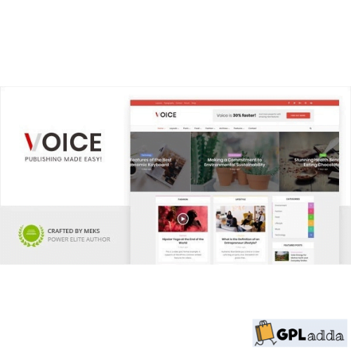 Voice Clean News Magazine WordPress Theme1