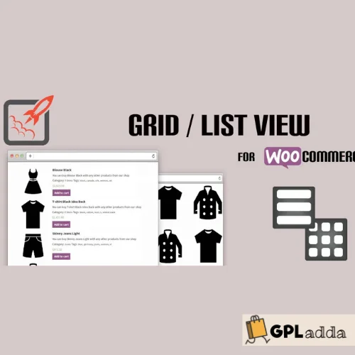 WOO Product GridList Design- Responsive Products Showcase Extension