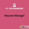 WP Job Manager Resume Manager Add-on