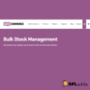 WooCommerce Bulk Stock Management