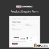 WooCommerce Product Enquiry Form