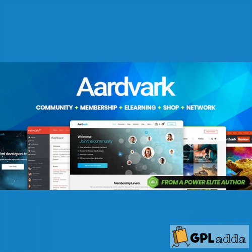 Aardvark - BuddyPress, Membership & Community Wordpress Theme