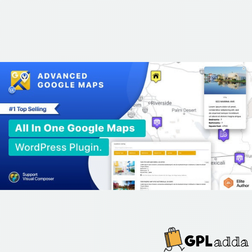 Advanced Google Maps Plugin for Wordpress
