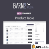 Barn2 Media WooCommerce Product Table