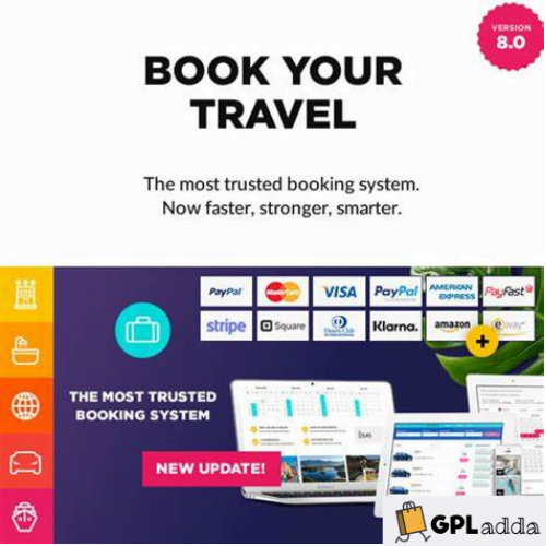 Book Your Travel - Online Booking WordPress Theme
