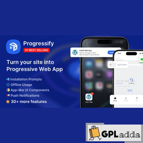Progressify v1.3.6 - Progressive Web App (PWA) for WordPress