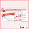 Google Related Keywords Generator - Wordpress SEO Keyword Planner & Tool