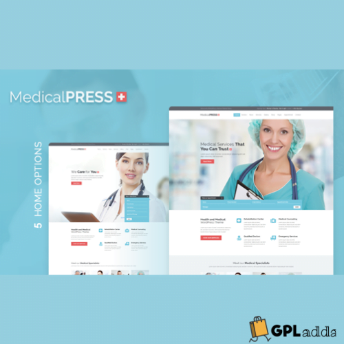 MedicalPress - Health and Medical WordPress Theme