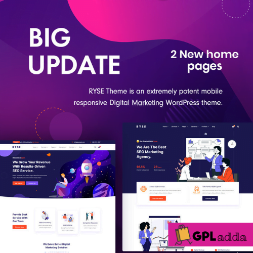 Ryse - SEO & Digital Marketing WordPress Theme
