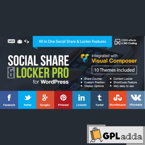 Social Share & Locker Pro v7.8 - Wordpress Plugin