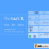 TheSaaS X - Responsive SaaS, Startup & WebApp WordPress Theme