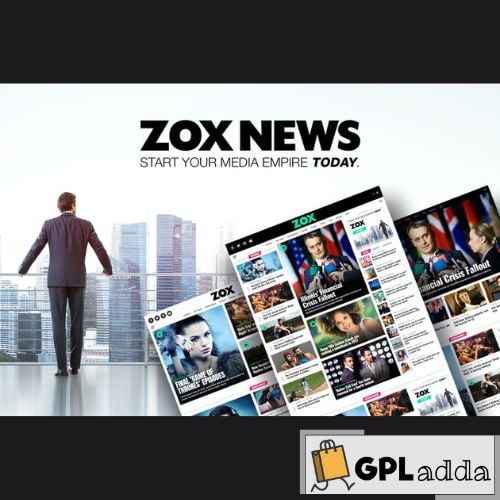 Zox News - Professional WordPress News & Magazine Theme latest version