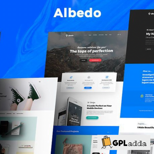 Albedo - Highly Customizable Multi-Purpose WordPress Theme