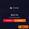 BuddyApp - Mobile First Community WordPress Theme