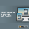 Custom Login & Access WordPresss Plugin