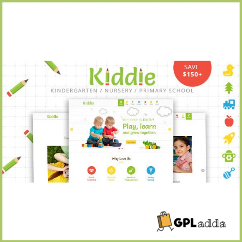 Kiddie - Kindergarten WordPress Theme