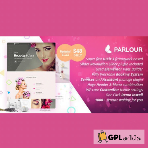 Parlour - Dedicated Beauty Salon WordPress Theme