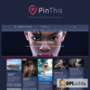 PinThis - Pinterest Style WordPress Theme