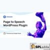 Speaker - Page-to-Speech Plugin for WordPress