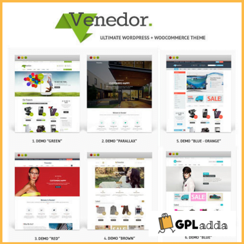 Venedor - WordPress + WooCommerce Theme