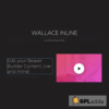 Wallace Inline - Front-end content editor for Beaver Builder
