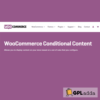 WooCommerce Conditional Content