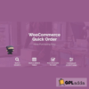 WooCommerce Quick Order