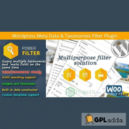 Wordpress Meta Data & Taxonomies Filter