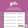 YITH WooCommerce Sequential Order Number