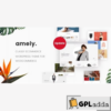 amely fashion shop wordpress theme
